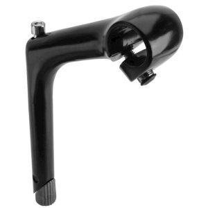 Kalloy Dirt Drop Quill Stem (Black) (25.4mm) (100mm) (25deg) (1" Threaded Steerer)