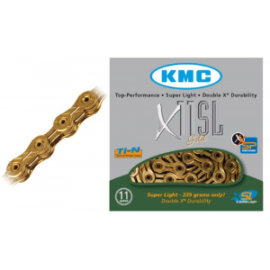 Kmc | X11Sl Ti Nitride 11-Speed Chain 11 Speed