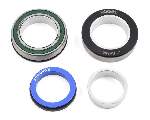 Kogel Bearings Ceramic Bottom Bracket (Black) (BB90/Trek) (24mm Spindle) (Cross Seals)