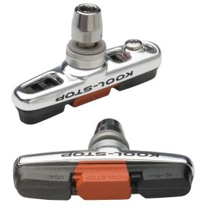 Kool Stop Cantilever Cross Brake Pads (Silver) (1 Pair) (Threaded Post) (Triple Compound)