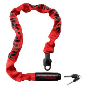 Kryptonite Krypto Keeper 785 Integrated Chain Lock (Red) (2.8') (85cm)