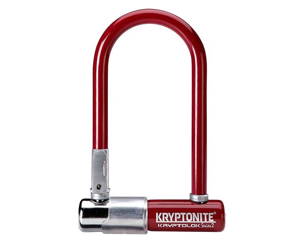 Kryptonite KryptoLok Mini-7 U-Lock (Merlot) (3.25 x 7")