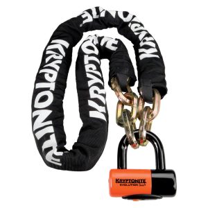 Kryptonite New York Chain 1217 and Evolution Disc Lock (170cm/5.5')