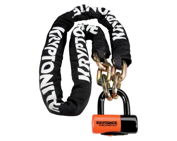 Kryptonite New York Chain 1217 and Evolution Disc Lock (170cm/5.5')