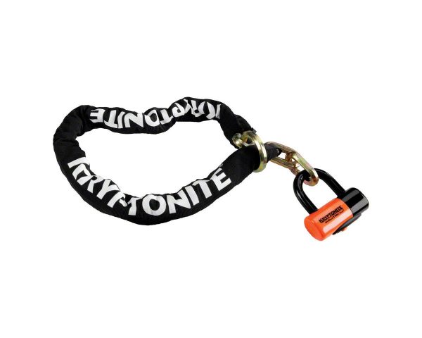 Kryptonite New York Noose Chain 1213 and Evolution Disc Lock (130cm/4.25')