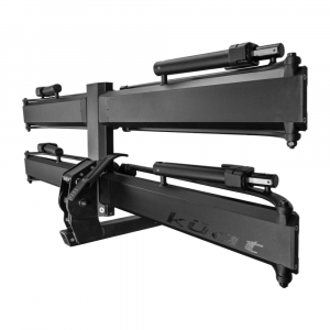 Kuat | Piston Pro 2" Sandy | Black | 2" - Dual Ratchet Platform Rack, 2 Bike