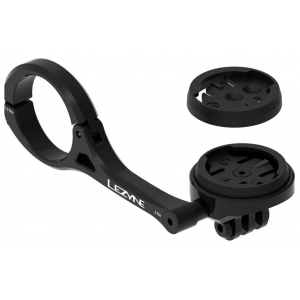 Lezyne | Garmin/wahoo Gps Forward Mount W/ Gopro Black