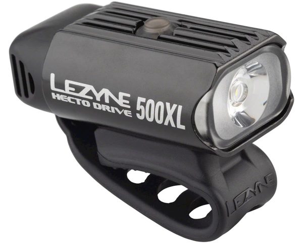 Lezyne Hecto Drive 500XL Headlight (Gloss Black) (500 Lumens)