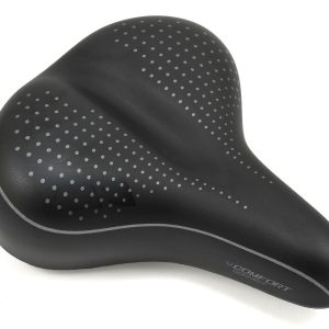 Liv Connect Comfort Women's Saddle (Black) (Steel Rails)