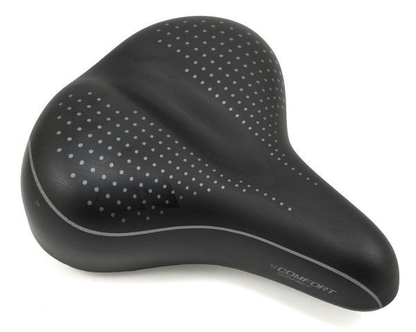 Liv Connect Comfort Women's Saddle (Black) (Steel Rails)