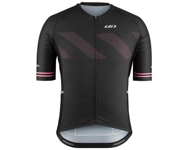 Louis Garneau District 2 Short Sleeve Jersey (Pink Line) (S)