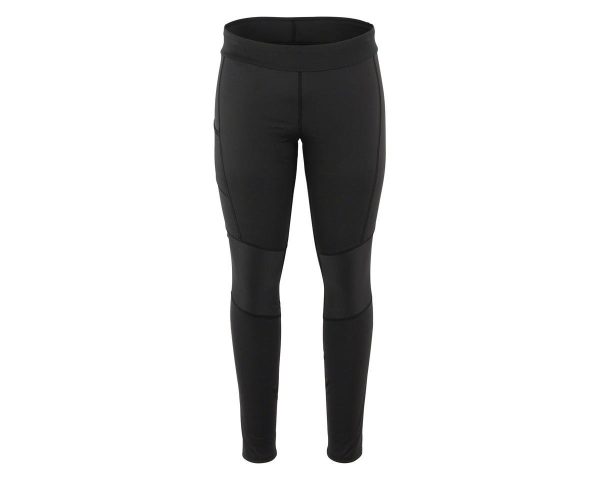 Louis Garneau Men's Solano Chamois Tights (Black) (L) (w/ Chamois)