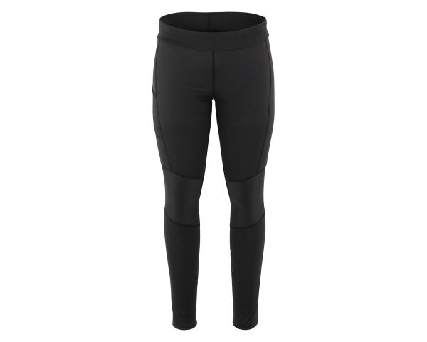 Louis Garneau Men's Solano Chamois Tights (Black) (XL) (w/ Chamois)