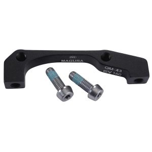 Magura Disc Brake Adapters (Black) (QM43) (IS Mount) (160 Front, 203 Fox 40)