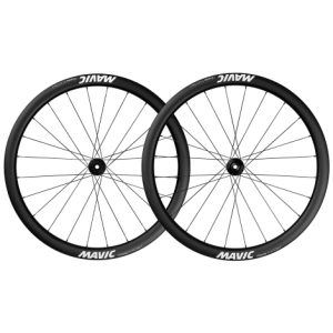 Mavic Cosmic S 42 Disc Wheelset - 700c - Black / Shimano / 12mm Front - 142x12mm Rear / Centerlock / Pair / 11-12 Speed / Clincher / 700c