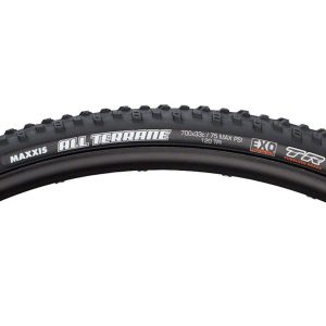 Maxxis All Terrane Tubeless Cross Tire (Black) (700c) (33mm) (Folding) (Dual/EXO)