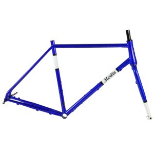 Merlin All-Road Steel Gravel 1X Frameset - Metallic Blue / White / Black / 47cm