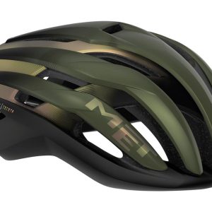 Met Trenta MIPS Road Helmet (Matte Olive Iridescent) (L)