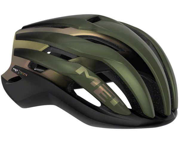 Met Trenta MIPS Road Helmet (Matte Olive Iridescent) (M)