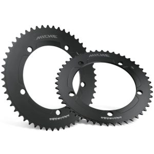 Miche Pista Advanced Track Chainring - Black / 48 / 5 Arm, 144mm