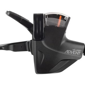 Microshift ADVENT Quick Trigger Pro Shifter w/Gear Indicator (Black) (Right) (1 x 9 Speed)