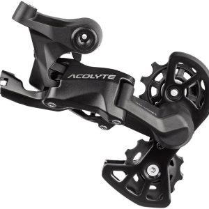 Microshift Acolyte Super Short Rear Derailleur (Black) (1 x 8 Speed) (Short Cage) (No Clutch)