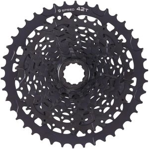 Microshift Advent H-Series Cassette (Black) (9 Speed) (Shimano HG) (11-42T)