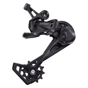 Microshift Advent Rear Derailleur (Black) (9 Speed) (Long Cage) (w/ Clutch)