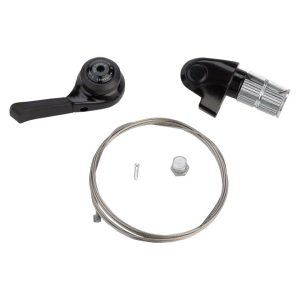 Microshift Bar End Shifter (Black) (Right) (8 Speed) (Shimano Compatible)