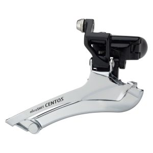 Microshift Centos Front Derailleur (2 x 10 Speed) (28.6/31.8/34.9mm) (Bottom Pull) (Shimano Compatib