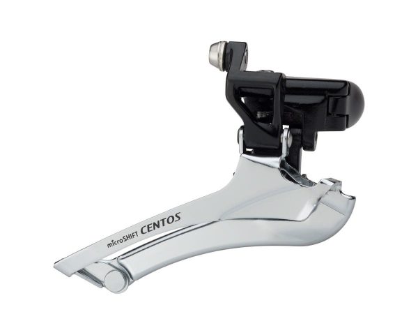 Microshift Centos Front Derailleur (2 x 10 Speed) (28.6/31.8/34.9mm) (Bottom Pull) (Shimano Compatib