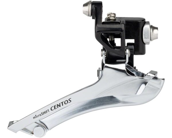 Microshift Centos Front Derailleur (2 x 10 Speed) (Braze-On) (Bottom Pull) (Shimano Compatible)