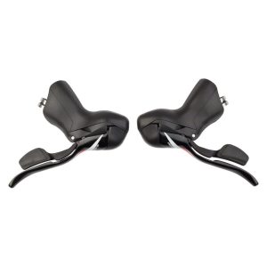 Microshift R10 Drop Bar Brake/Shift Levers (Black) (Standard Reach) (Pair) (2 x 10 Speed) (Shimano C