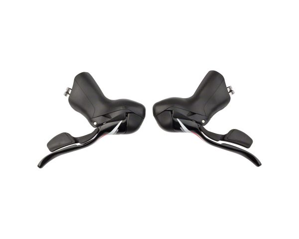 Microshift R10 Drop Bar Brake/Shift Levers (Black) (Standard Reach) (Pair) (2 x 10 Speed) (Shimano C