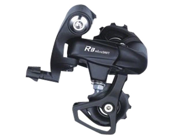 Microshift R8 Rear Derailleur (Black) (8/9 Speed) (Short Cage) (Shimano Compatible)