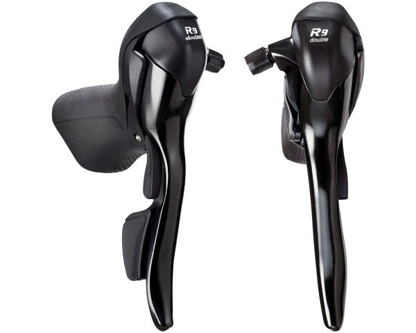 Microshift R9 Drop Bar Brake/Shift Levers (Black) (Pair) (2 x 9 Speed) (Shimano Compatible)