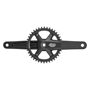 Microshift Sword Black 1x Crankset (Black) (1 x 9/10 Speed) (Square Taper) (165mm) (40T)