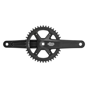 Microshift Sword Black 1x Crankset (Black) (1 x 9/10 Speed) (Square Taper) (165mm) (42T)