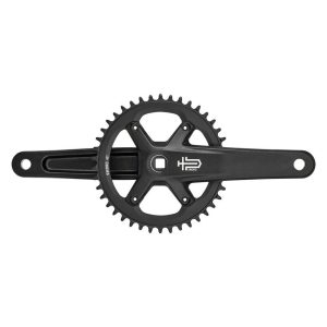 Microshift Sword Black 1x Crankset (Black) (1 x 9/10 Speed) (Square Taper) (172.5mm) (42T)