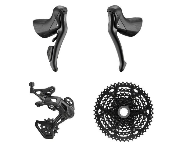 Microshift Sword Black 1x Groupset (1 x 9 Speed) (11-46T)