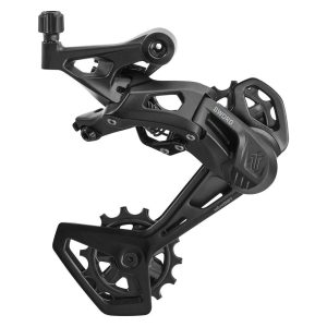 Microshift Sword Black 2x Rear Derailleur (Black) (9/10 Speed) (Long Cage)