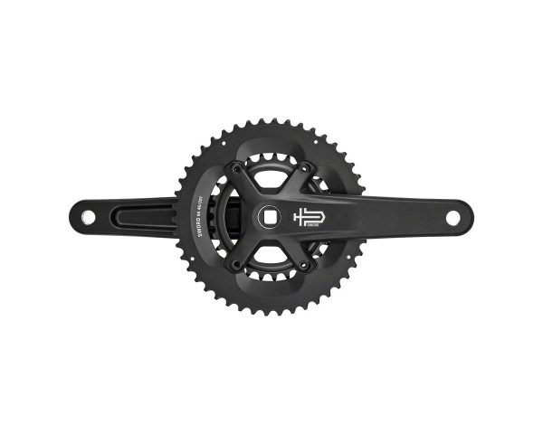 Microshift Sword Black 2x Wide Crankset (Black) (2 x 9-Speed) (Square Taper) (165mm) (46/29T)