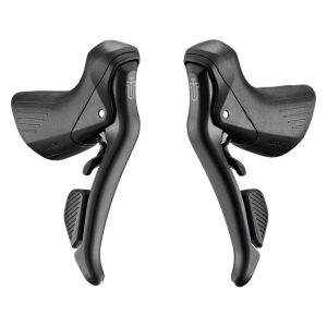 Microshift Sword Black Drop Bar Brake/Shift Levers (Black) (Pair) (2 x 9 Speed)