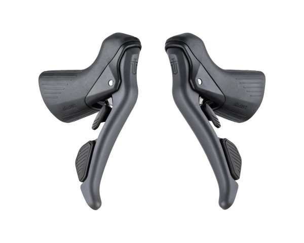 Microshift Sword Drop Bar Brake/Shift Levers (Grey) (Pair) (2 x 10 Speed)