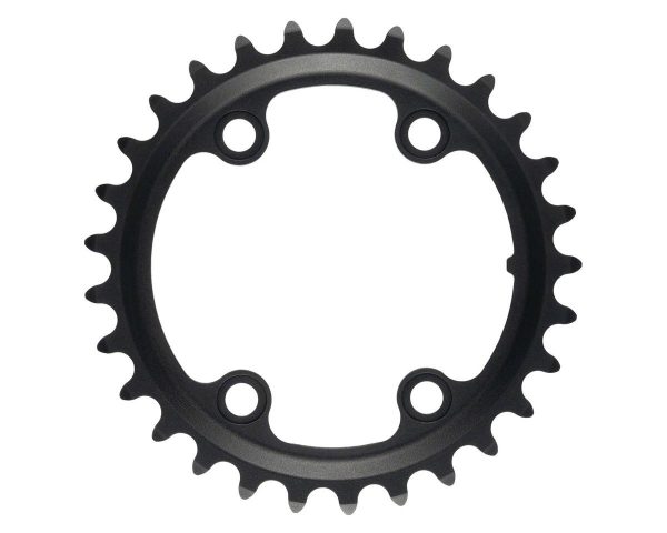 Microshift Sword/Sword Black Chainrings (Black) (9/10 Speed) (Inner) (29T) (80/110mm Asymmetic BCD)