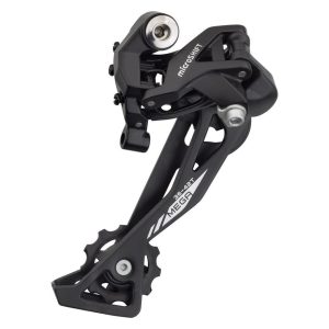 Microshift XLE Mountain Rear Derailleur (Black) (10 Speed) (Long Cage) (Shimano Compatible)