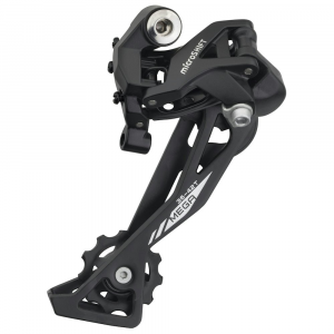 Microshift | Xle Rear Derailleur | Black | Long Cage, 10 Speed Shimano Mtb, 42T Max