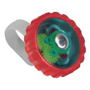 Mirrycle Incredibell JelliBell Bike Handlebar Bell (Red)