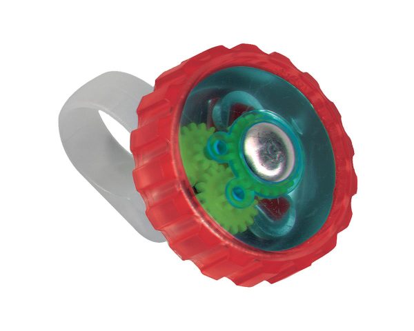 Mirrycle Incredibell JelliBell Bike Handlebar Bell (Red)