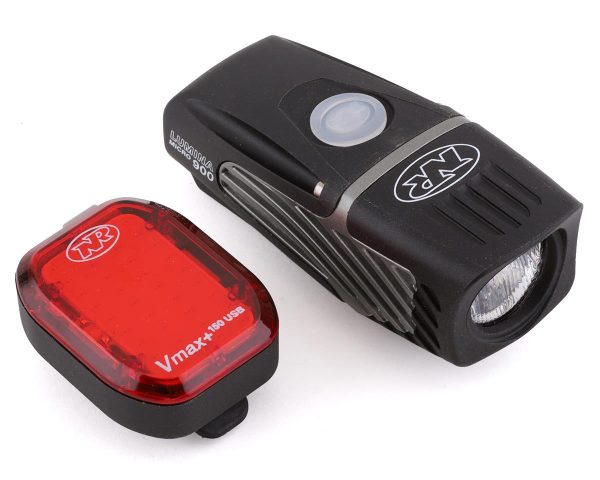 NiteRider Lumina Micro 900 & Vmax+ Combo Light Set (900/150 Lumens)